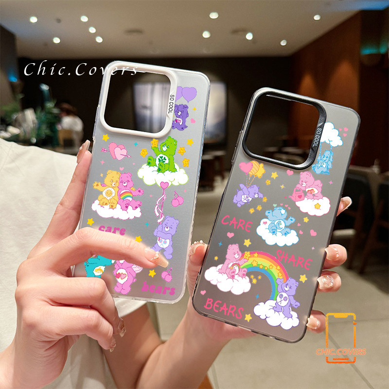 สำหรับ พอดี Redmi Note C65 C61 14C C75 A2 9 9A 9T X6 A3 A3X C55 10หมีน่ารัก Redmi10/10s/11/11s/12/13 pro