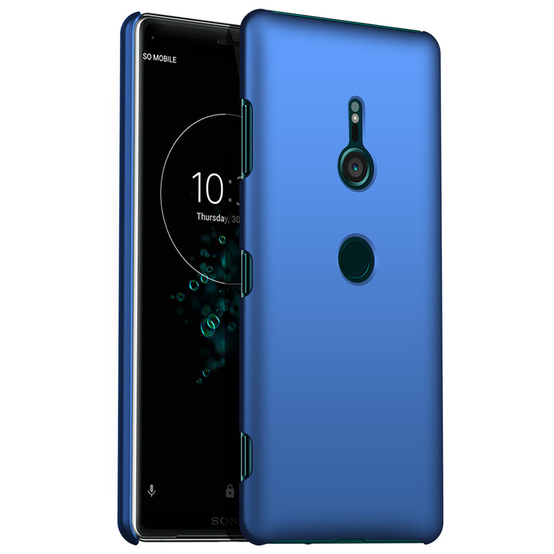 สําหรับ Sony Xperia XZ3 H9436 H8416 H9493 Minimalist Ultra Thin Slim Fit Hard PC ป้องกันลายนิ้วมือพื