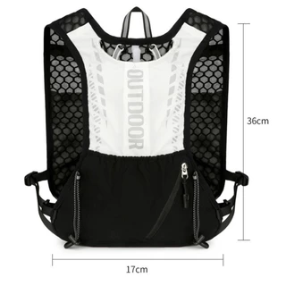 ยี่รัน กระเป๋าเป้สะพายหลังปีนเขา, ความปลอดภัยสะท้อนแสงไนล่อนกลางแจ้งไฮเดรชั่กระเป๋าเป้สะพายหลัง, พิเศษ-แสงสว่าง กันน้ําระบายอากาศไฮเดรชั่วิ่งเสื้อกั