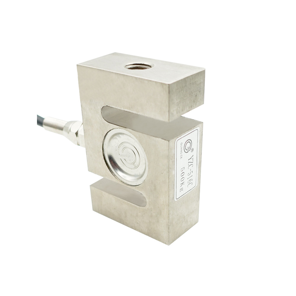 การวัดกว้าง YZC-516C เซ็นเซอร์ชั่งน้ําหนัก 100/300/500 กก./1t/2t วัดความดันดึง Force Sensor S ประเภท