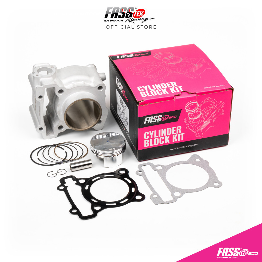 ECO 62MM Y16/NVX CERAMIC CYLINDER BLOCK ชุด FASSTEK