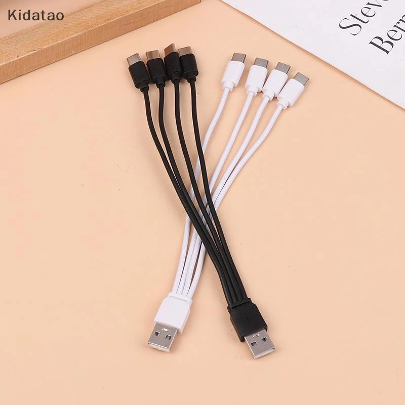 Kidatao 20 ซม.4 In 1 USB C สายชาร์จ 4 พอร์ต USB Splitter สายชาร์จ Type C Connector สําหรับโทรศัพท์มือถือสมาร์ทโฟนแท็บเล็ตใหม่ thumbnail 10