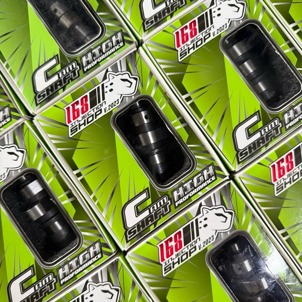 แคม168 4v ￼แคมแต่ง ฝาสูบ 4 วาล์วใส่ w125iบังลม w125คาบู w125iปลาวาฬ ลูก57-70/7 ได้ทั้งรถคาบูและรถหัว