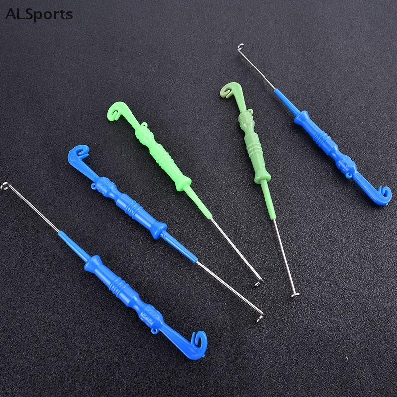 [ALSports] ตกปลา Universal Fly Nail Knot Tying Extractor Hook Remover Quick Knot Loop [th]