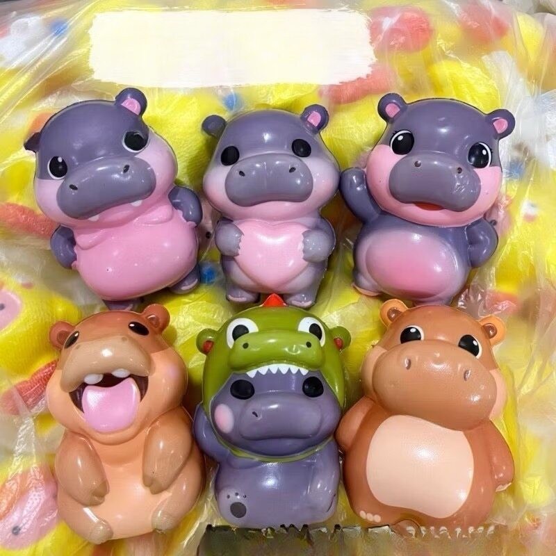 สกุชชี่ หมูเด้งน่ารัก นุ่มนิ่ม ของเล่น ฮิปโป หมูเด้ง บีบนุ่ม สนุกสนาน คลายเครียด เป็นของเล่นที่ทำให้เด็กห่างจากจอได้