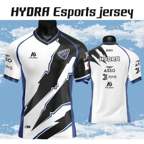 hydra esports th Jersey 2024  เสื้อกีฬา แขนสั้น ทีมไฮดร้า