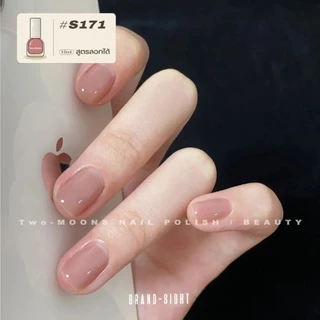 🔥Two-moons🔥ยาทาเล็บสูตรพรีเมียม แบบลอกออกได้ สีไซรัป โทนสีสุภาพ ธรรชาติ ขนาด10ml*1 ไม่ต้องอบ ไม่มีกลิ่นฉุน แห้งไว