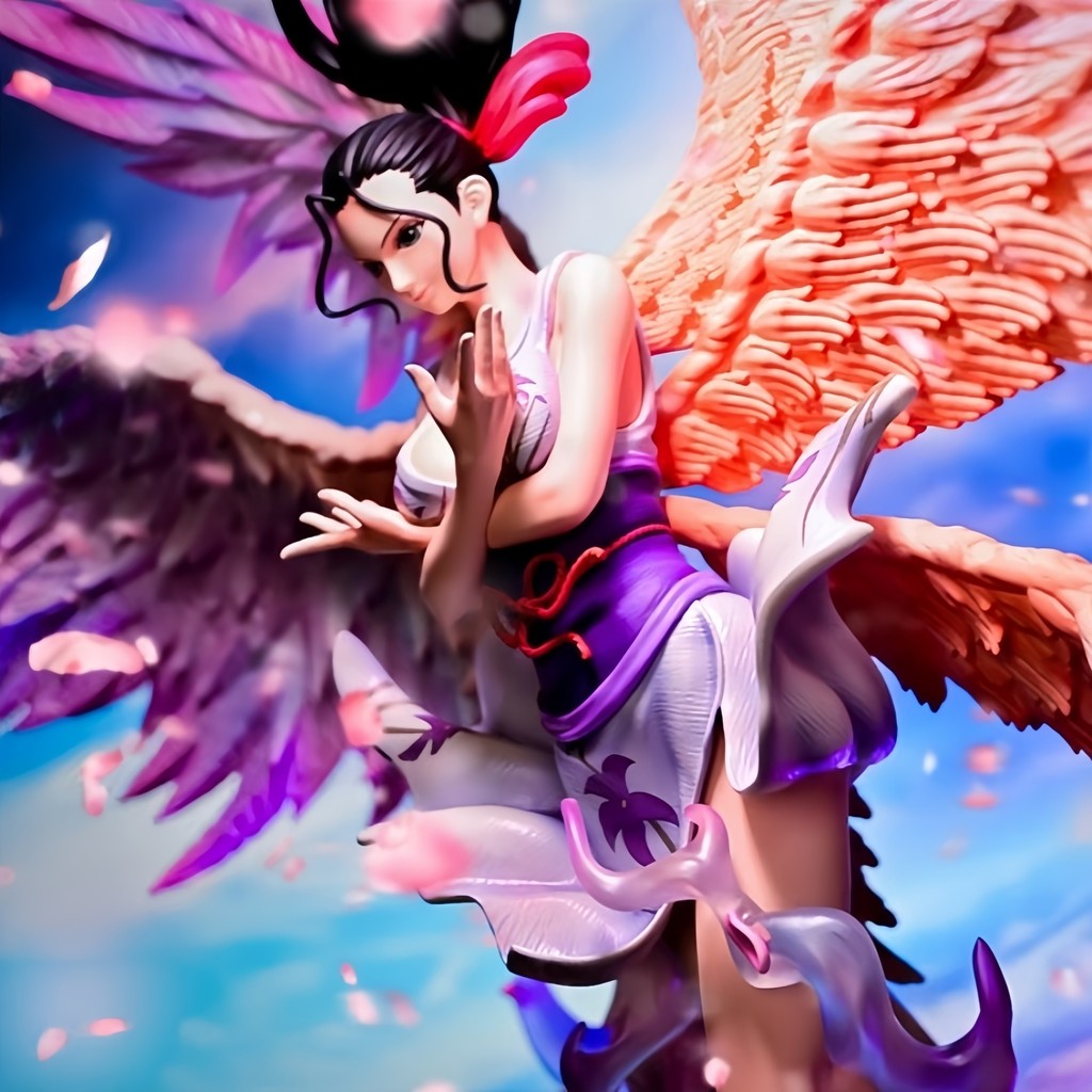 One Piece Six-Winged Robin One Piece อะนิเมะอุปกรณ์ต่อพ่วงตารางจับคู่เครื่องประดับ Muse