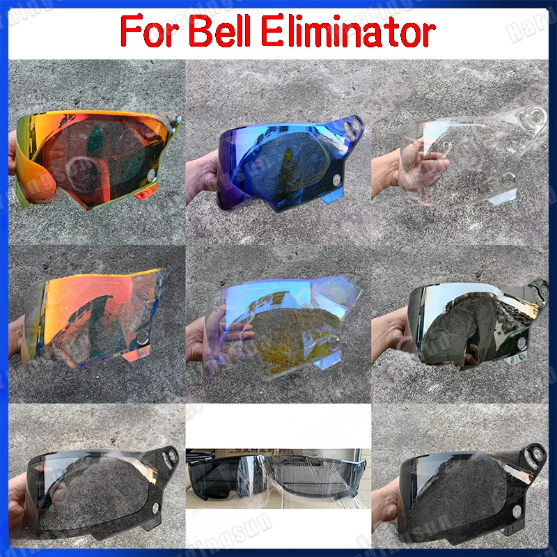 หมวกกันน็อครถจักรยานยนต์visorสําหรับbell Eliminator Anti-scratch UV Wind SHIELDแว่นตาVisor Eliminato
