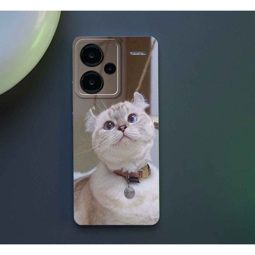 กล้อง SOFTCASE PRO CAT PICTURE สําหรับ REDMI NOTE 13 PRO PLUS -