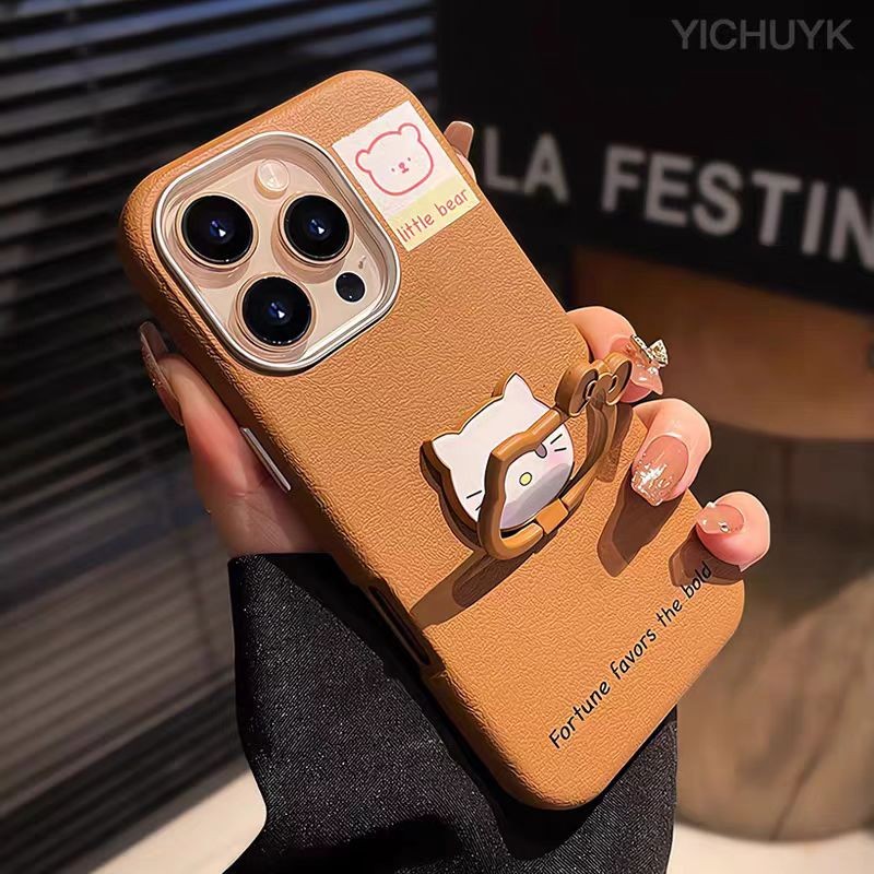 หมีน่ารักปลอกสําหรับOPPO A6 A6T A6X F31 A5X A5 2025 Pro A74 A54 A93 A93S Reno 15 Pro Mini 15C 15F FS