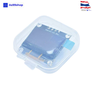 จอแสดงผล OLED ขนาด 0.96 นิ้ว แบบ I2C สีขาว