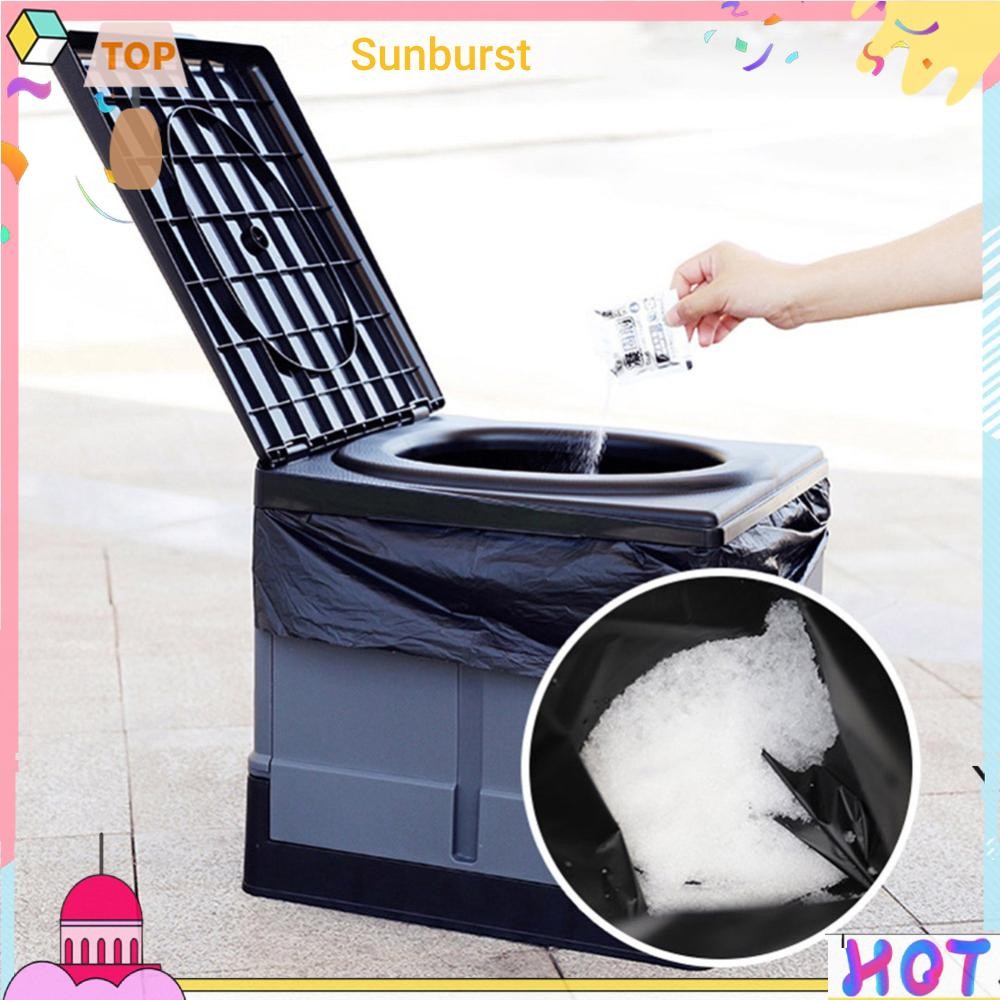 48 ชิ้น Liquid Waste Gelling Powder Rapid Camping Toilet Gel สําหรับฉุกเฉินกลางแจ้ง [Sunburst11.th]
