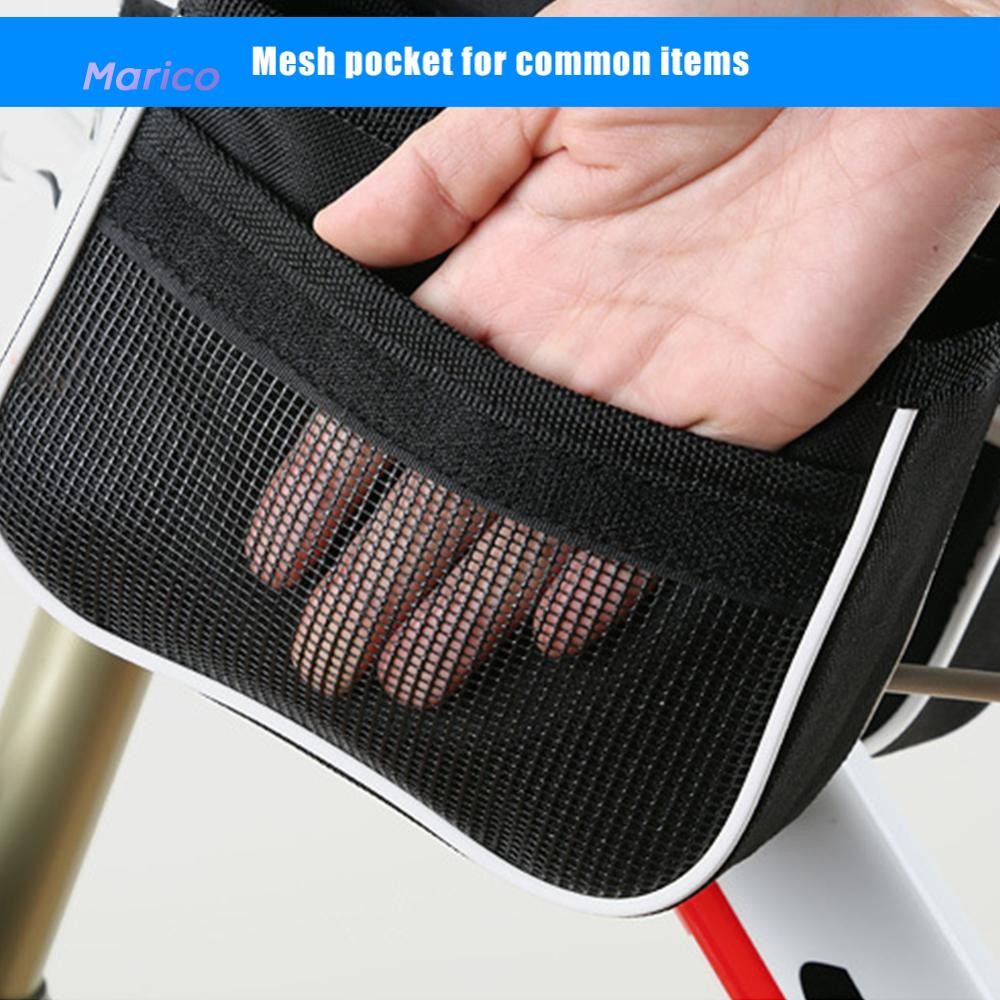Mtb Bike Saddle Bag Frame Front Top Tube Cycling Phone Case Bicycle Pouch [Marico.th]