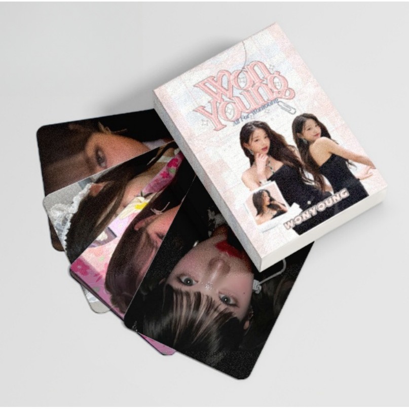 50-119pcs IVE DIVE Hologram Laser Lomo Cards SCOUT 3rd FAN CLUB Photocards WONYOUNG SOLO YUJIN LIZ LEESEO REI GAEUL Kpop Holographic Postcards