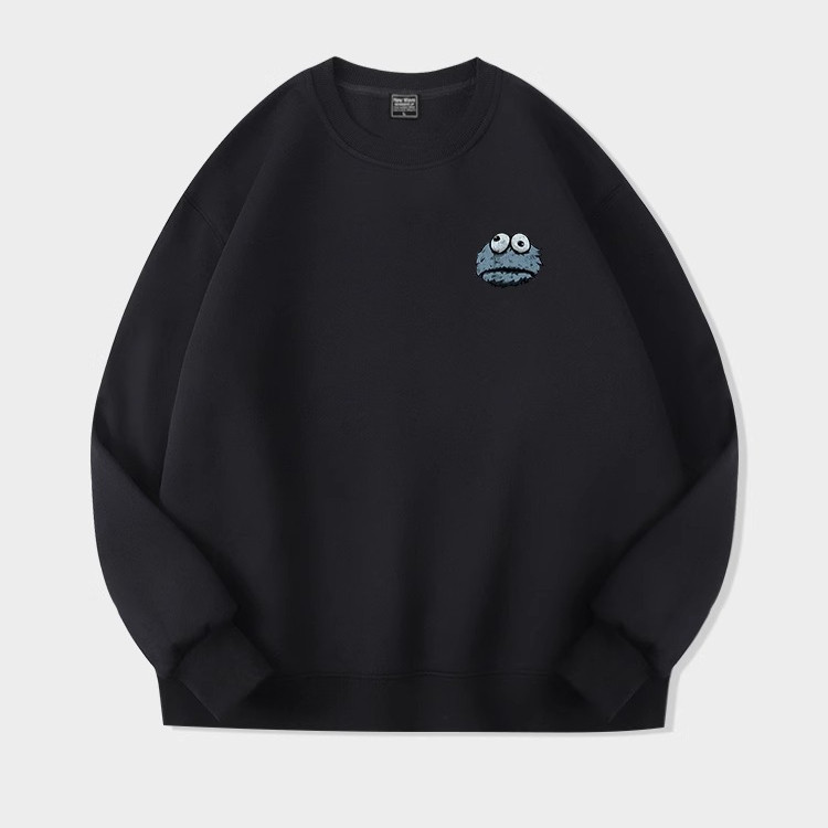 （พร้อมส่งจากกรุงเทพ） เสื้อกันหนาวแขนยาว เสื้อยืดคอกลมพิมพ์ลาย เสื้อเชิ้ตลำลองทรงหลวมใส่สบาย M-XXXL