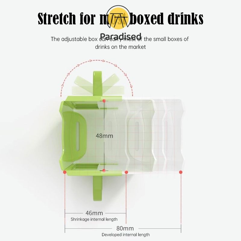 💕ที่วางแก้วนม ป้องกันการบีบ ป้องกันการหก สามารถปรับได้ เป็นมิตรต่อสิ่งแวดล้อม สําหรับเด็กParadised - รูปที่ 6