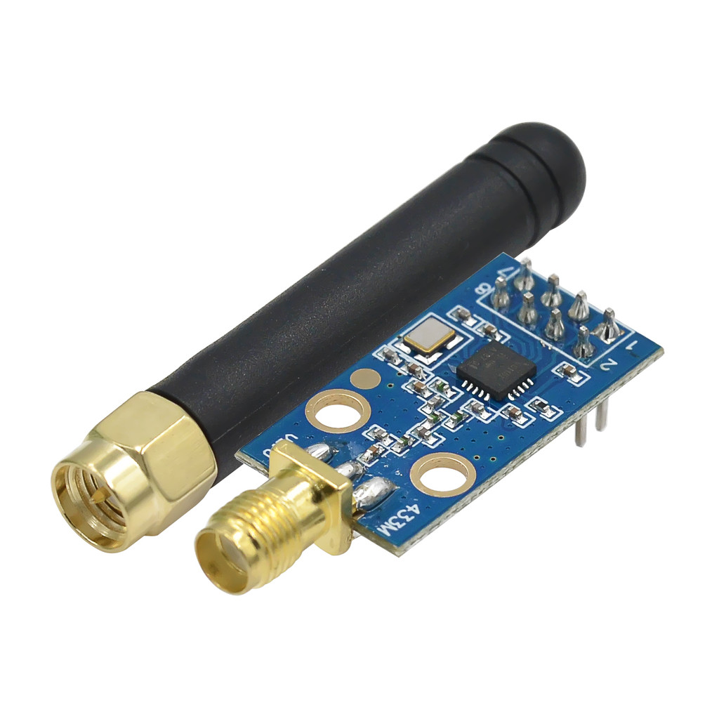 CC1101 โมดูลไร้สายพร้อมเสาอากาศ SMA โมดูลรับส่งสัญญาณไร้สายสําหรับ Arduino 315/433/868/915MHZ