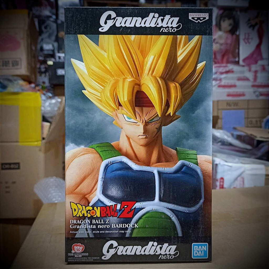 โรงงานแก้ว Dragon Ball Grandista Nero Bardock Son Goku ฟรี Mega GROS รูปแท้พร้อมสต็อก