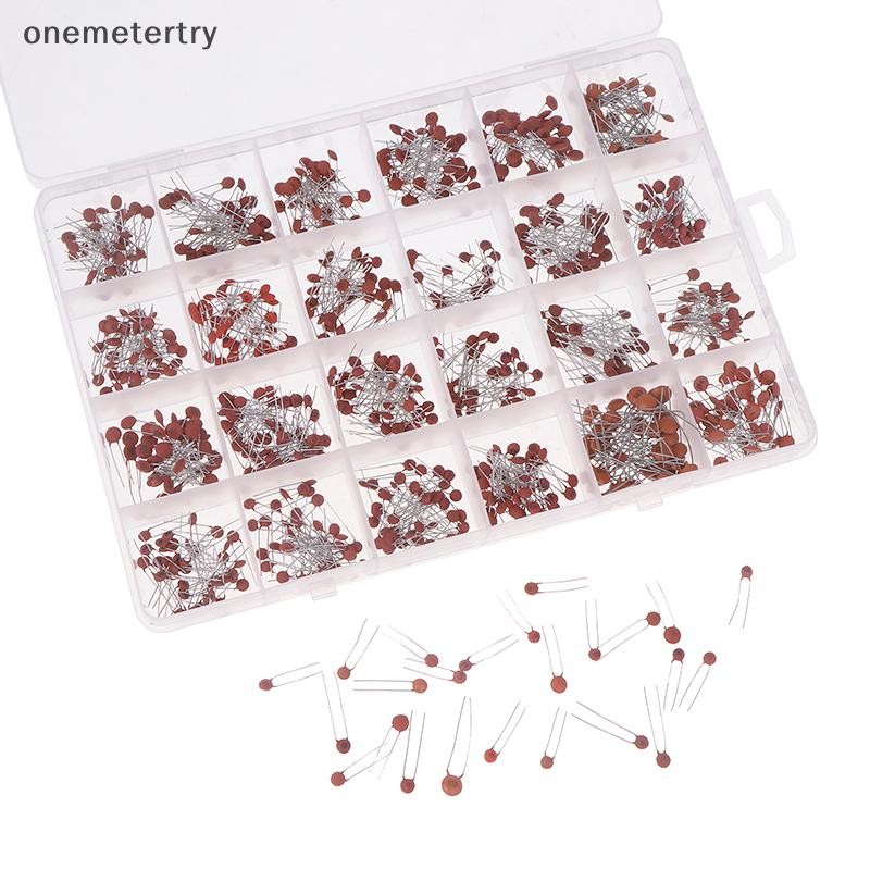Onem 300/960pcs ตัวเก็บประจุเซรามิคชุด 2PF-0.1UF Capacitance ชุดสารพันเซรามิค Capacitor Pack DIY ตัวอย่างแพ็ค/กล่อง n