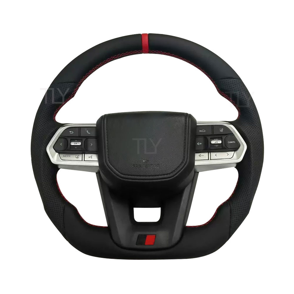 Toyota Hilux Vigo Revo Land Cruiser Prado F70 LC300 พวงมาลัยคาร์บอนไฟเบอร์ Custom Factory พวงมาลัย