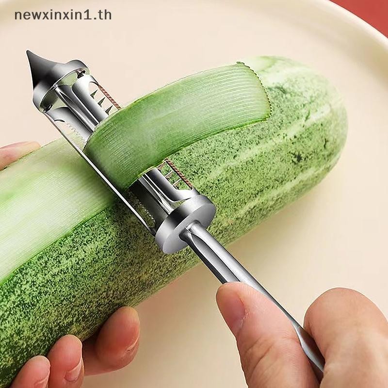 *NT* 3 in 1/5 in 1เครื่องปอกผักและผลไม้,อุปกรณ์ครัว,โลหะผสมSharp Peelerมันฝรั่งแครอทเครื่องขูดปอกอุปกรณ์ครัว {T}