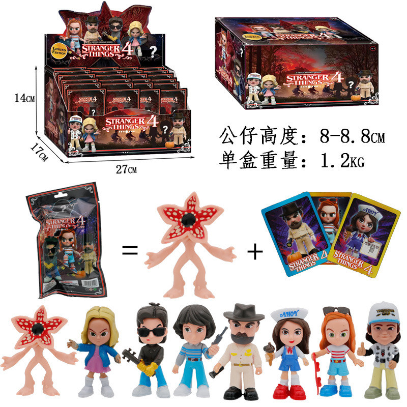 Stranger Things Mystery Bag Mystery Box Doll Figure Mike Childrens Toy Model