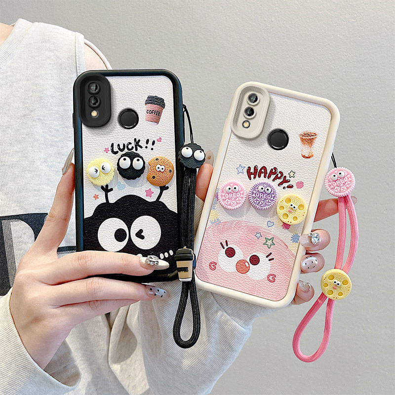 เคส HUAWEI Y9 2019 น่ารักหนัง 3D ตุ๊กตาซิลิโคนอ่อนนุ่มเคสโทรศัพท์ BBPW2 ราคา ถูกที่สุด ดีลบีเคเค แกลเลอรีภาพที่ 2