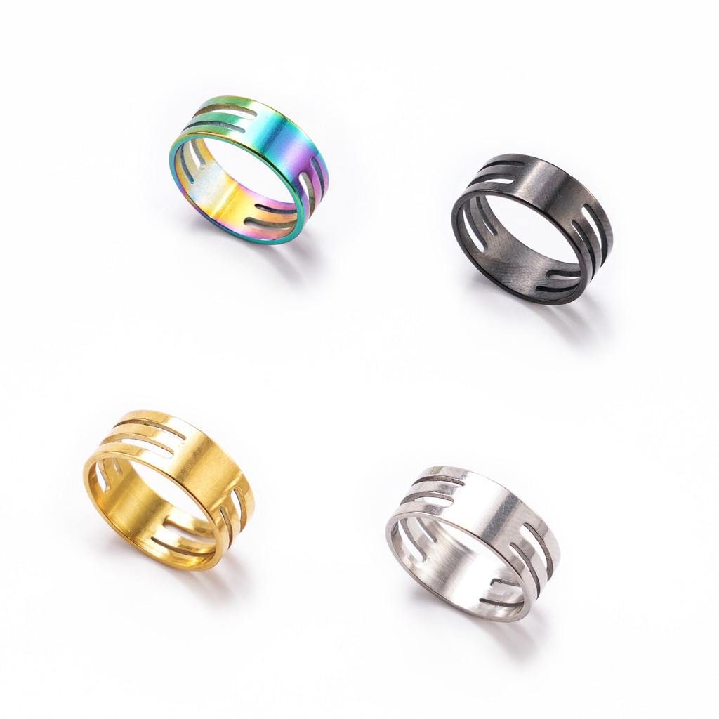 11pcs 17-19mm แหวนสแตนเลสเครื่องมือเปิดง่ายสำหรับ diy เครื่องประดับสร้อยคอสร้อยข้อมือทำอุปกรณ์เสริม
