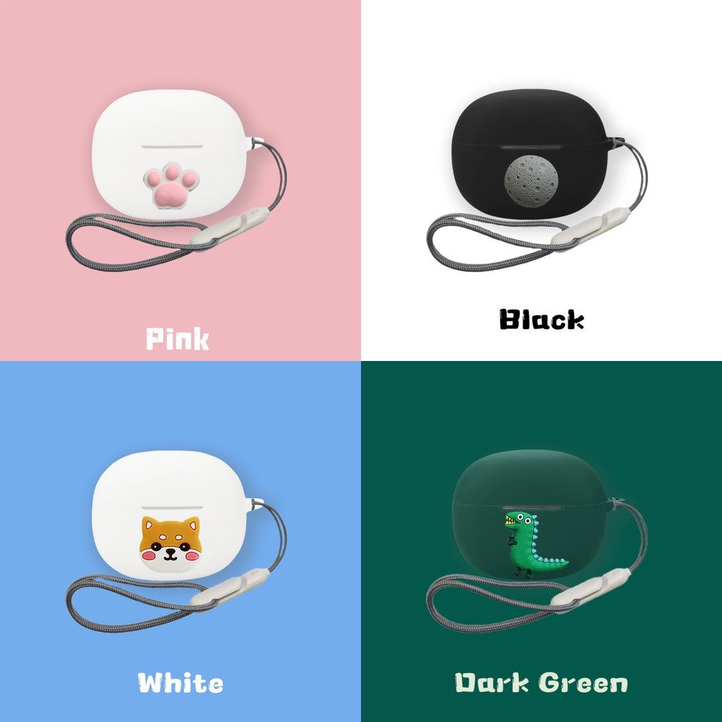 สําหรับ EDIFIER R1 กรณี EDIFIER Comfo C ซิลิโคนนุ่มชิ้นเดียว EDIFIER R1 เคสกันกระแทกแขนป้องกันการ์ตู