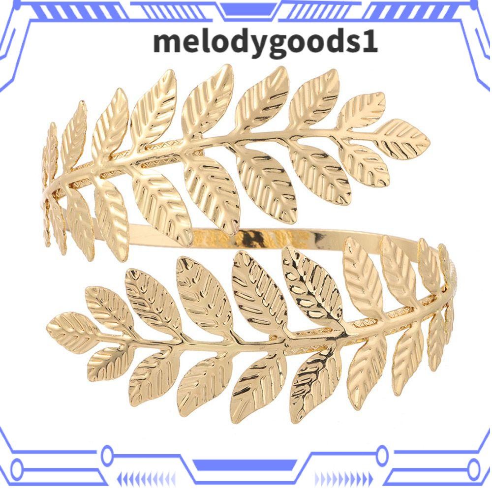 MELODYGOODS1 Upper Arm Bracelet Bohemian Temperament Metal Leaves Fashion Arm Chain