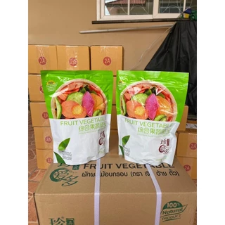 โปร 3 ห่อใหญ่ ผักกรอบห่อเขียว (ห่อใหญ่ 250 กรัม) มีส่งฟรี ผลิตใหม่ล่าสุด กรอบอร่อย ประกอบด้วยผักกว่า 12 ชนิด