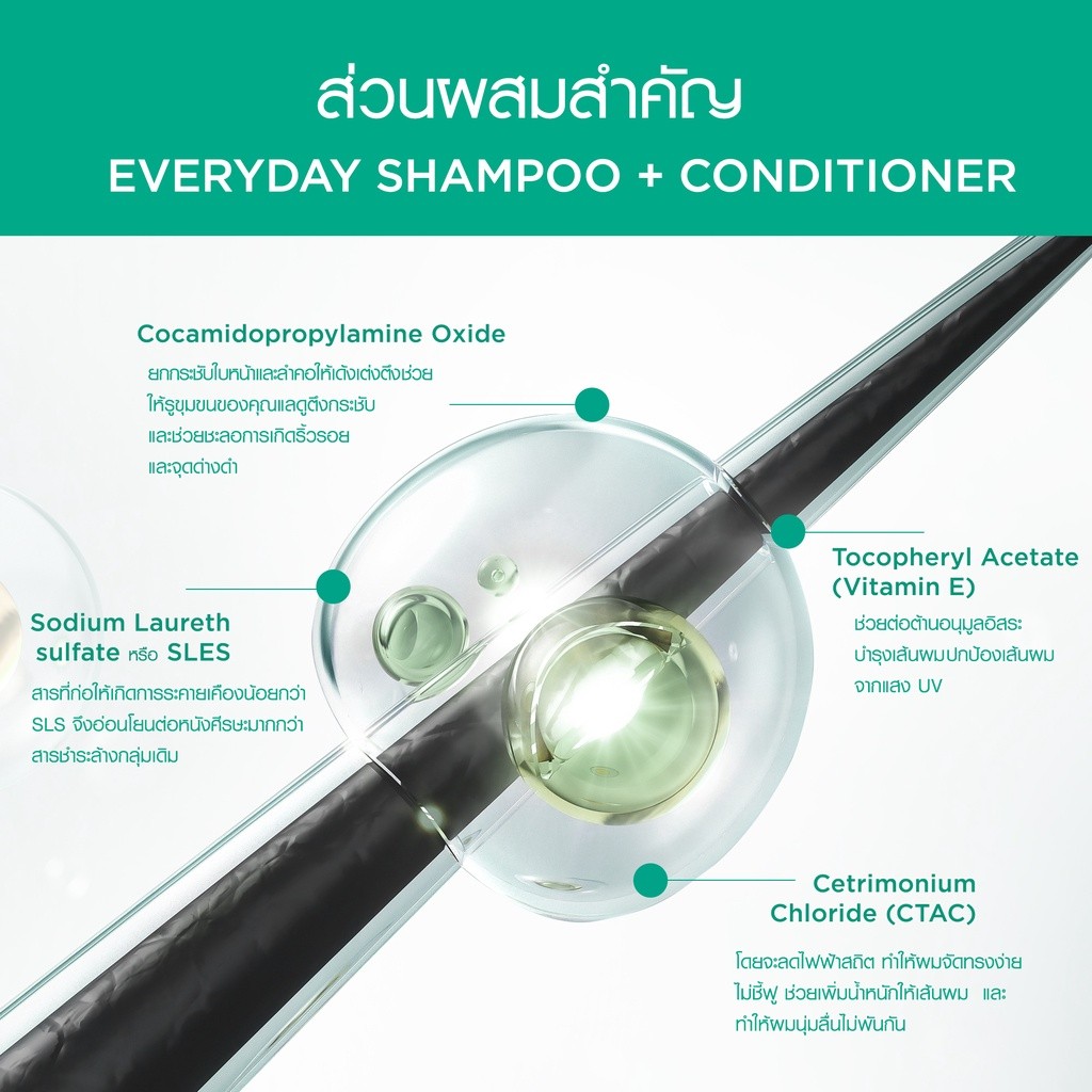 Smooth E Gentle Power hair Set​ เซ็ตดูแลผมและหนังศีรษะ ลดผมร่วง เพิ่มวอลลุ่มให้ผม ​ - รูปที่ 4