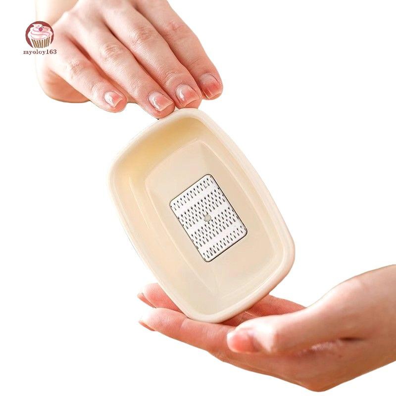 Myoloy คู่มือเครื่องขูดขิงสับกระเทียมครัวผักทําอาหารอาหารกระเทียม Crusher เครื่องบดขิงเครื่องมือห้องครัว Gadgets TH ราคา ถูกที่สุด ดีลบีเคเค แกลเลอรีภาพที่ 6