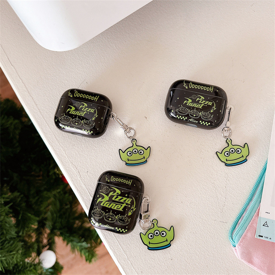 เคสแข็ง Airpods Pro3 Airpods4 Airpods Pro2 Airpods Pro Airpods3 Airpods2 Cute Cartoon Toy Story Alien Protective Hard Case