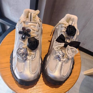 การตกแต่งรองเท้า ทําเอง รองเท้าสไตล์หอมขนาดเล็กรองเท้าดอกไม้…