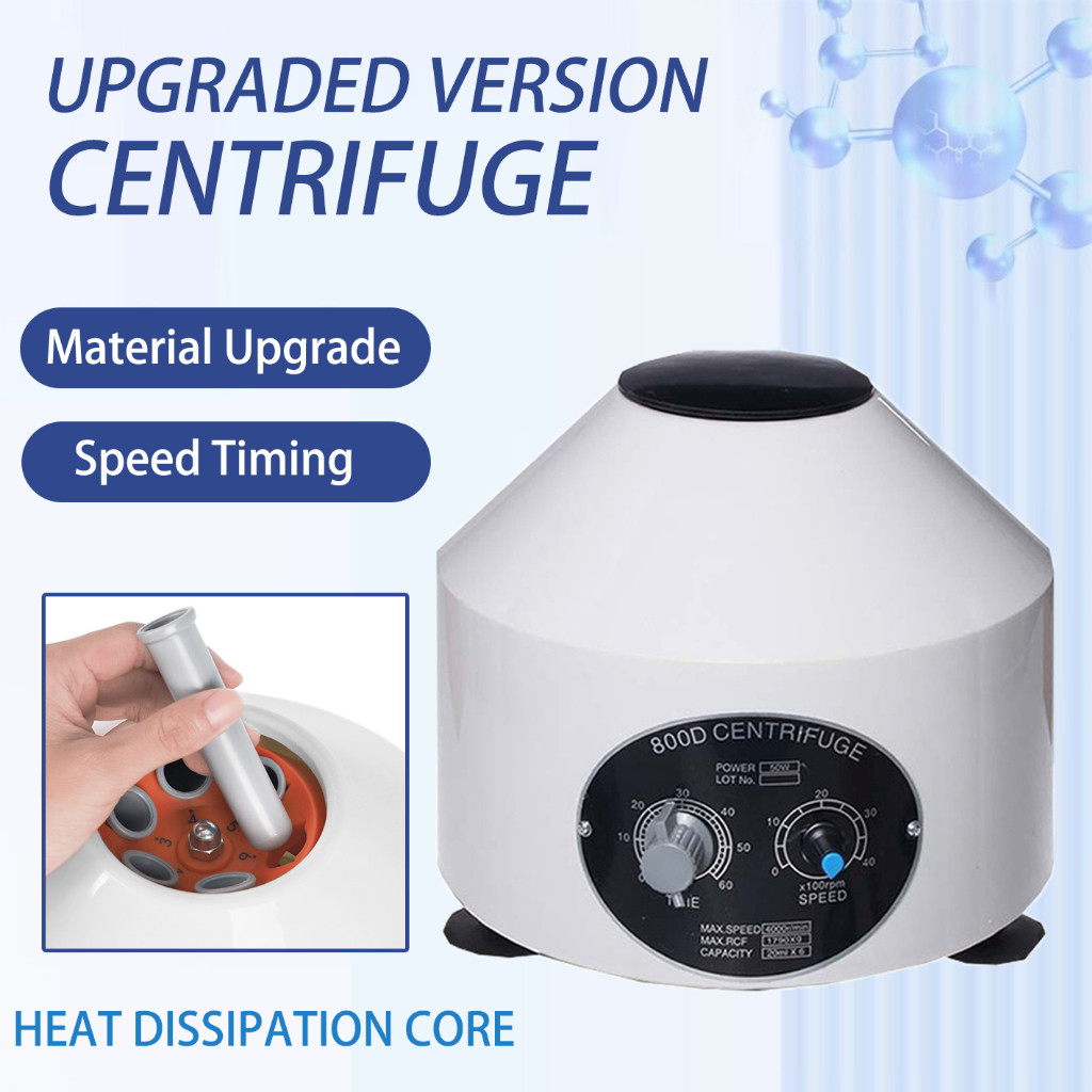 4000RPM Centrifuge 800D Prp เครื่องทางการแพทย์ Centrifuge Test เลือดพลาสม่า Centrifuge เครื่อง  hear