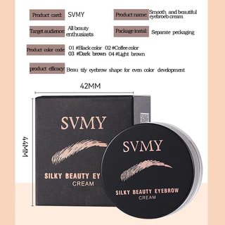YTL SVMY เจลเขียนคิ้ว กันน้ำ แบบติดทนนาน พร้อมแปรง ขนาด 6 กรัม