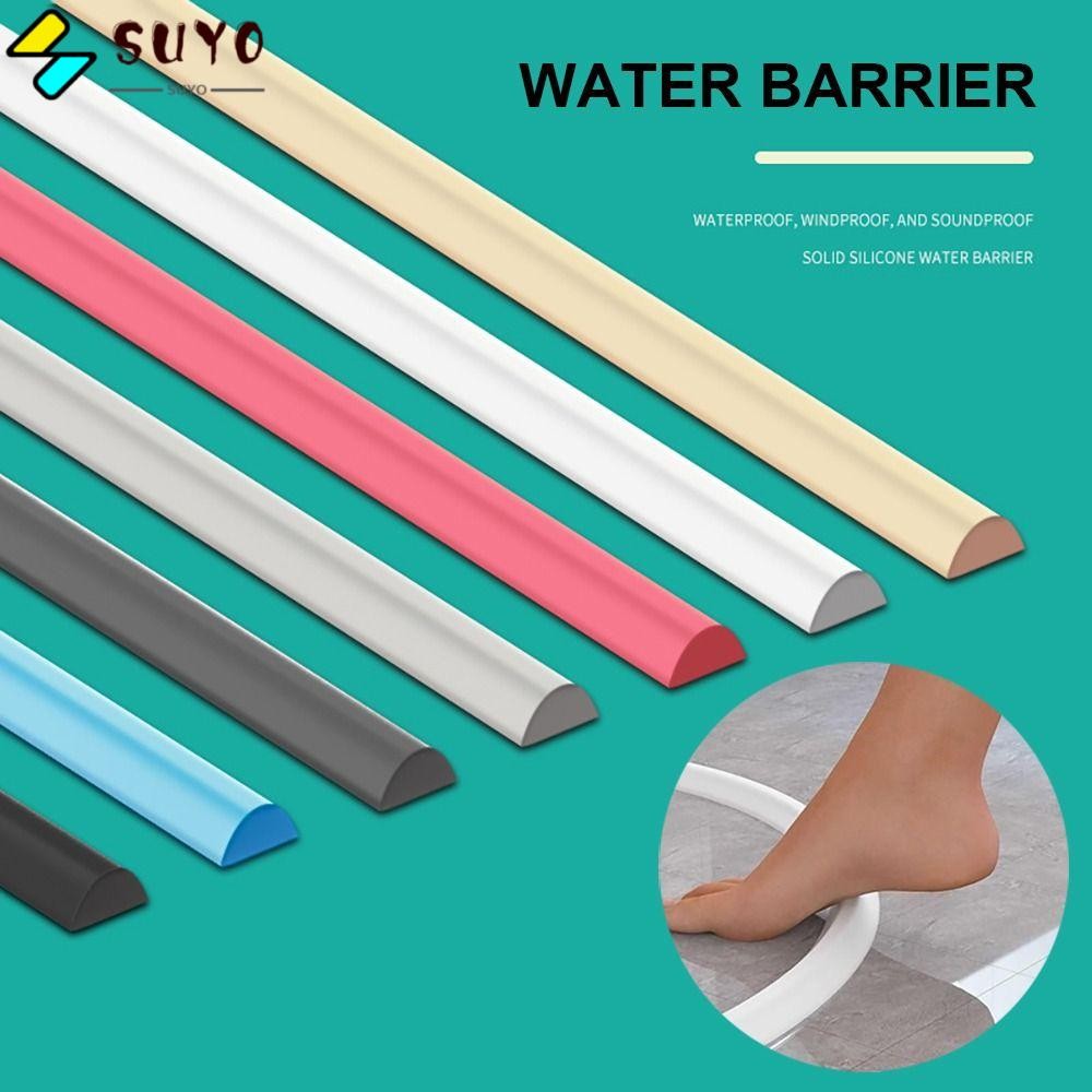 Suyo Water Dam Guard, ซิลิโคนเกณฑ์อาบน้ํา, Professional พับเปียกแห้งแยกห้องน้ํา Shower Barrier Wash