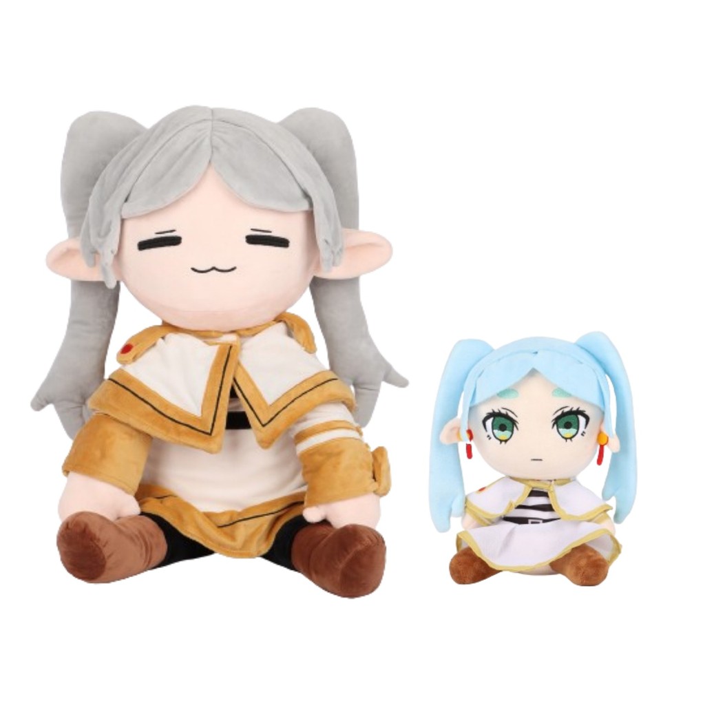สินค้าใหม่ในสต็อก Frieren ตุ๊กตาตุ๊กตาการ์ตูนอะนิเมะตุ๊กตา fur1