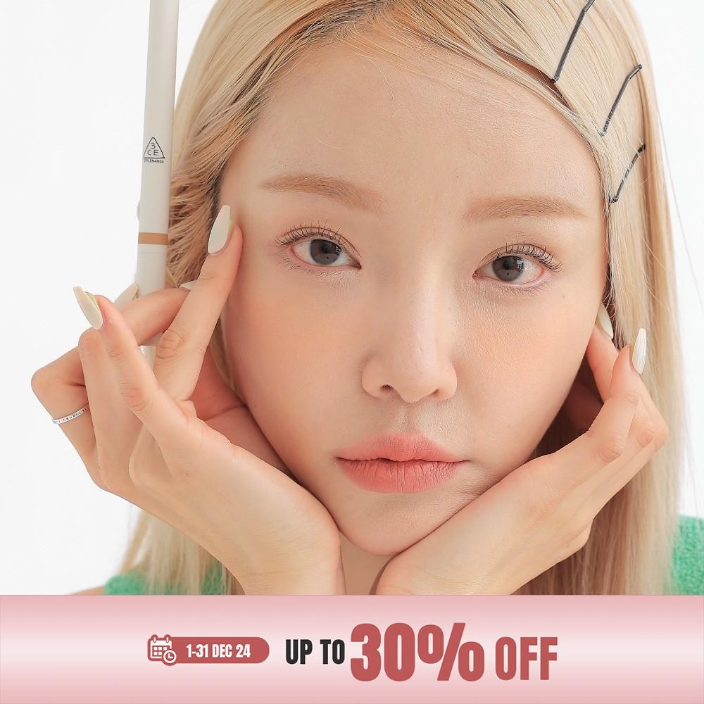 3CE EASY BROW DESIGNING PENCIL ทรีซีอี อีซี่ บราว ดีไซน์นิ่ง เพนซิล ดินสอเขียนคิ้ว