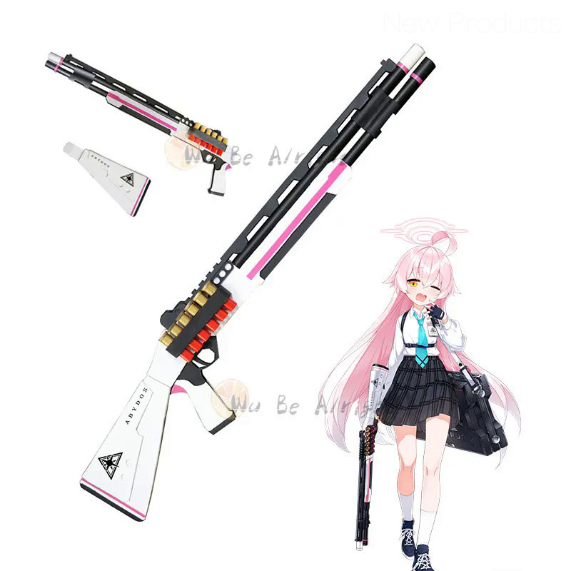 Game Blue Archive Takanashi Hoshino Cosplay Prop Weapon Gun 80CM Women Halloween Carnival Party Role