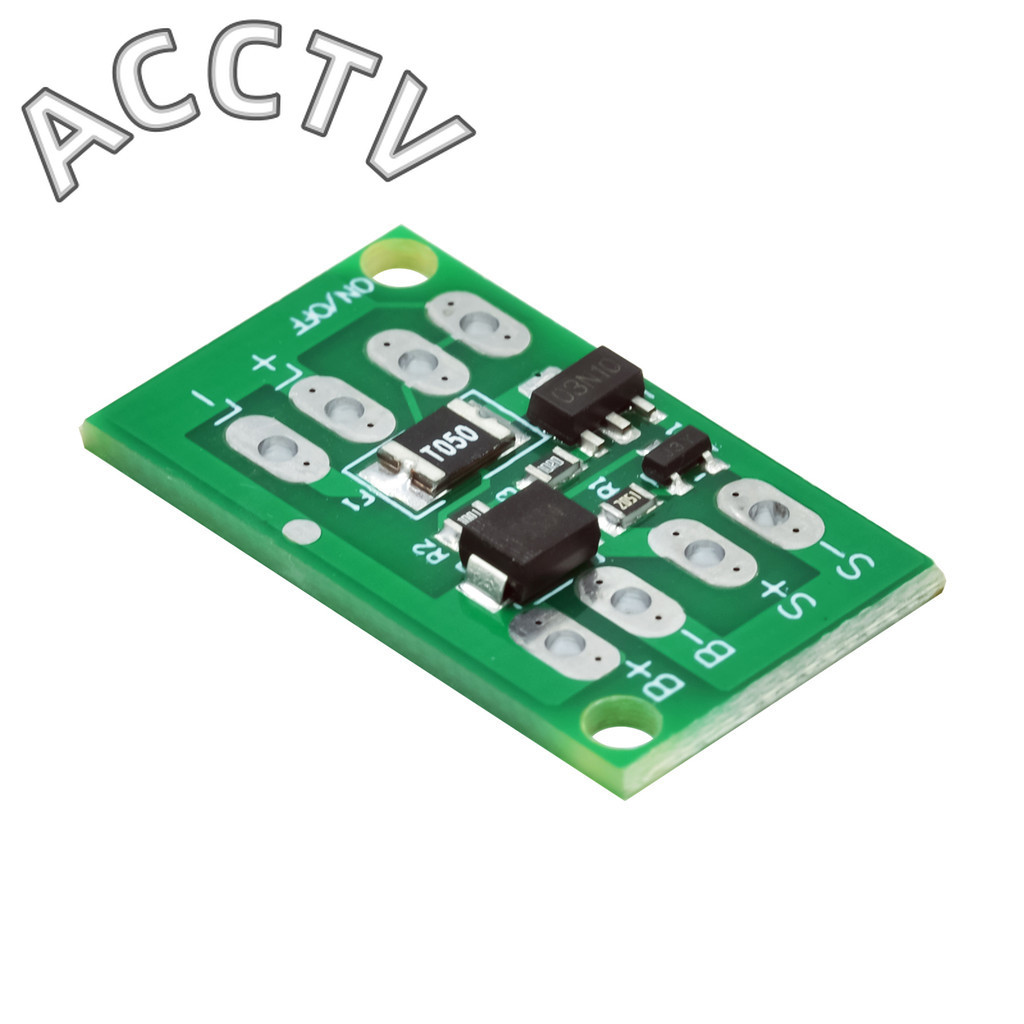 12V Capacitive Touch Switch เซนเซอร์โมดูลปุ่มกด Touching Key โมดูล Jog Latch พร้อมรีเลย์ DC6-24V 3A ขยายโมดูลบอร์ด