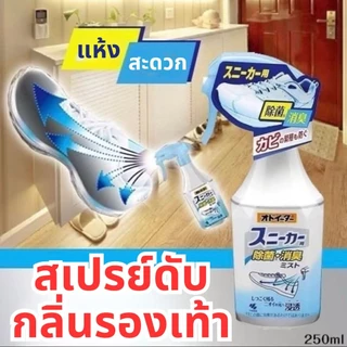 สเปรย์ดับกลิ่นเท้า Shoe Spray 250ml ดับกลิ่นรองเท้า ผลิตภัณฑ์ดับกลิ่นรองเท้า