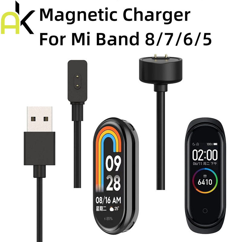 AK ㍿สายชาร์จนาฬิกา สายชาร์จ Mi Band 8 9 charger miband5 miband2 miband3 miband4 miband 2 3 4 5 6 7 Band3 Band4 Band5