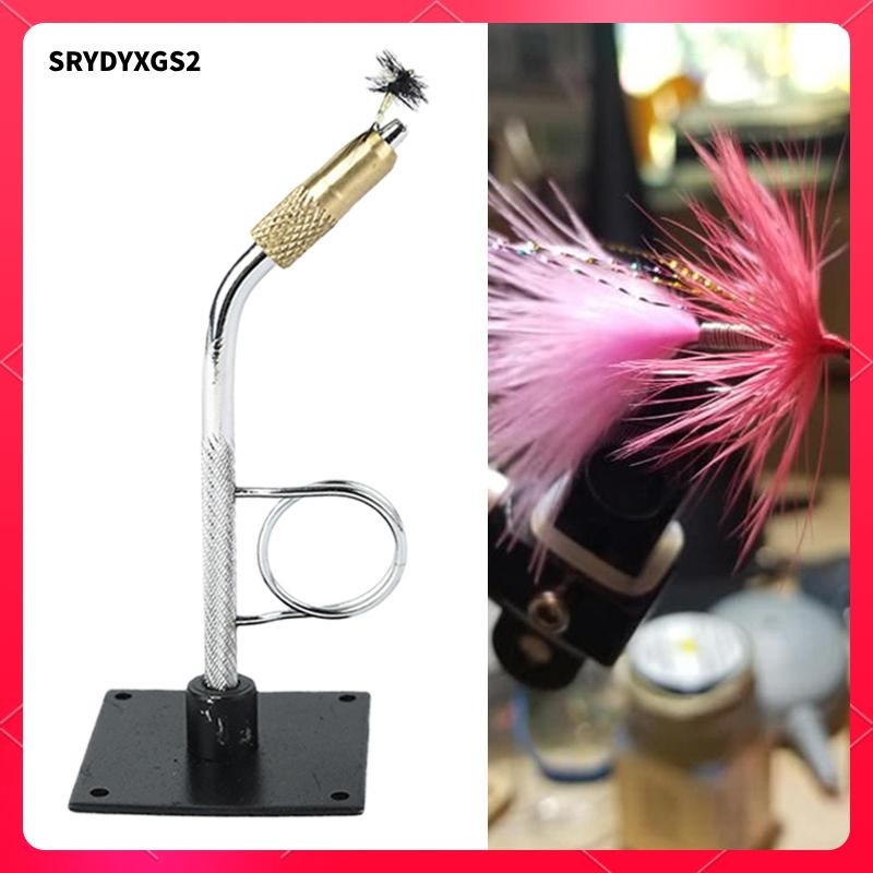 [Srydyxgs2] แบบพกพา Mini Rotary Fly Tying ,ปฏิบัติ Tying เครื่องมือ Tackle ตาราง Lure ทํา Teasers เครื่องมือ