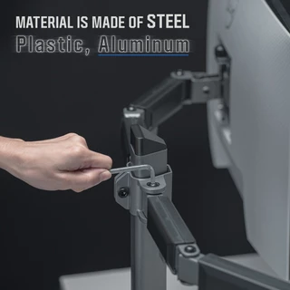 ERGONOZ Monitor Arm แขนจับจอ ขาตั้งจอคอมพิวเตอร์ รุ่น EGN-FMAV2-S / D สำหรับจอ 17-32"