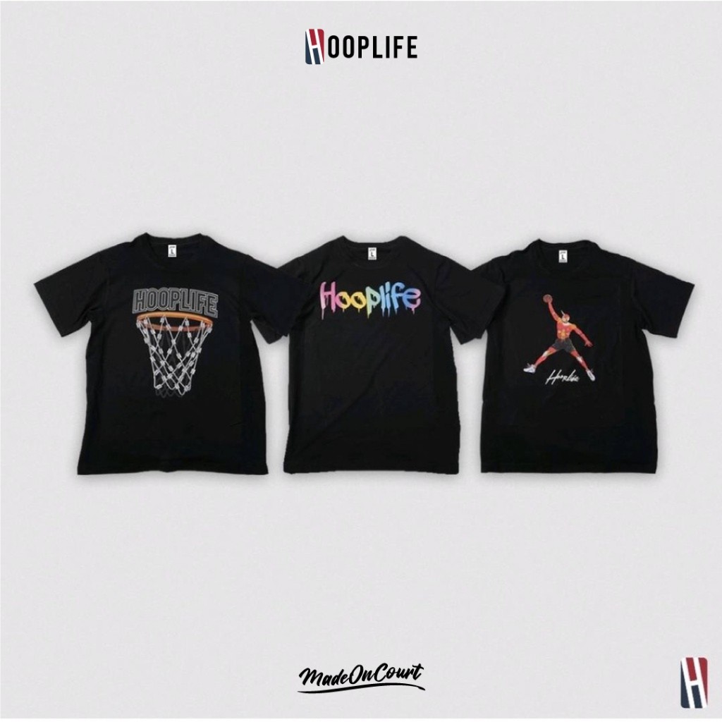 เสื้อยืดแฟชั่น แนวสตรีท Hooplife Iconic Tee V.1tee.
