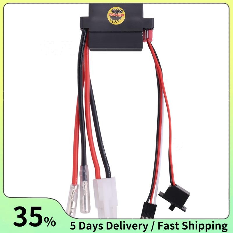 Rc ESC 320A 6-12V ตัวควบคุมความเร็ว ESC Brushed พร้อม 2A BEC สําหรับ RC เรือ U6L5