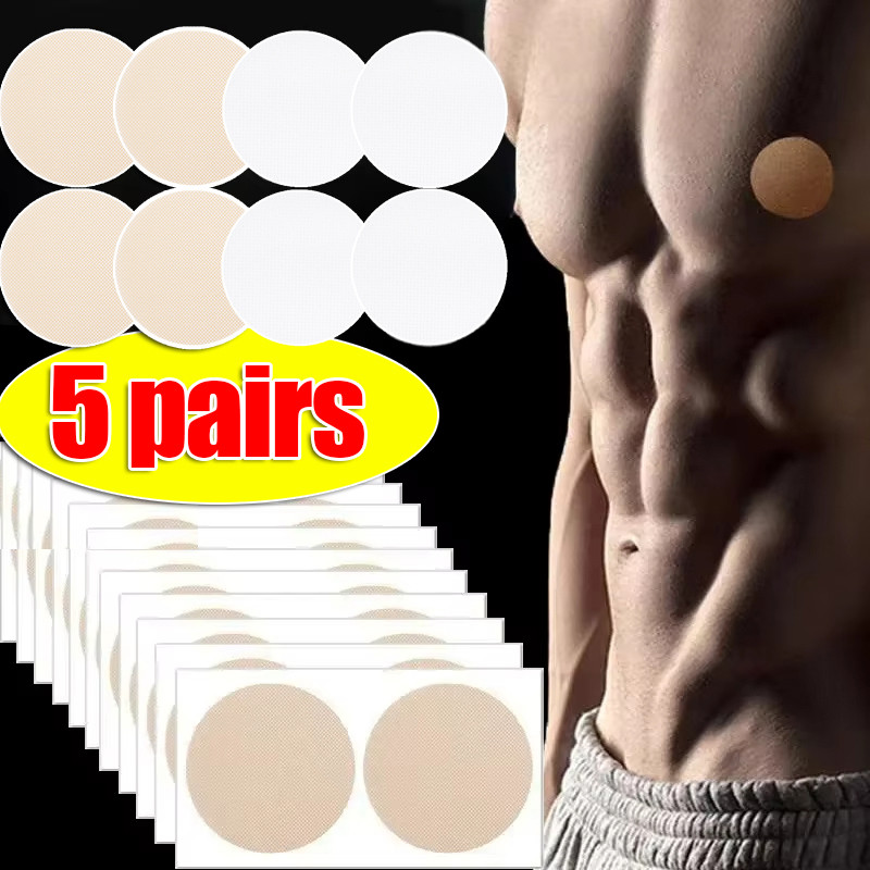 ผู้ชาย Anti-dropping Nipple Cover-ผู้หญิงกันน้ํา Traceless สติกเกอร์หน้าอก-Man Running Breathable ป้องกัน Bump Thin Breast Patch